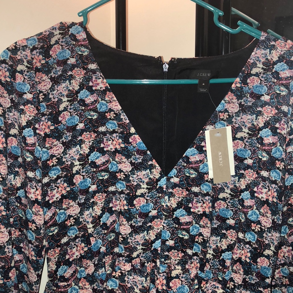 NEW Floral Print J Crew Dress